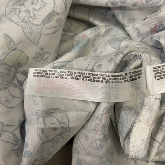 Disney Animators Collection Women’s Pajama Top Long Sleeve Princess Large - Picture 10 of 10